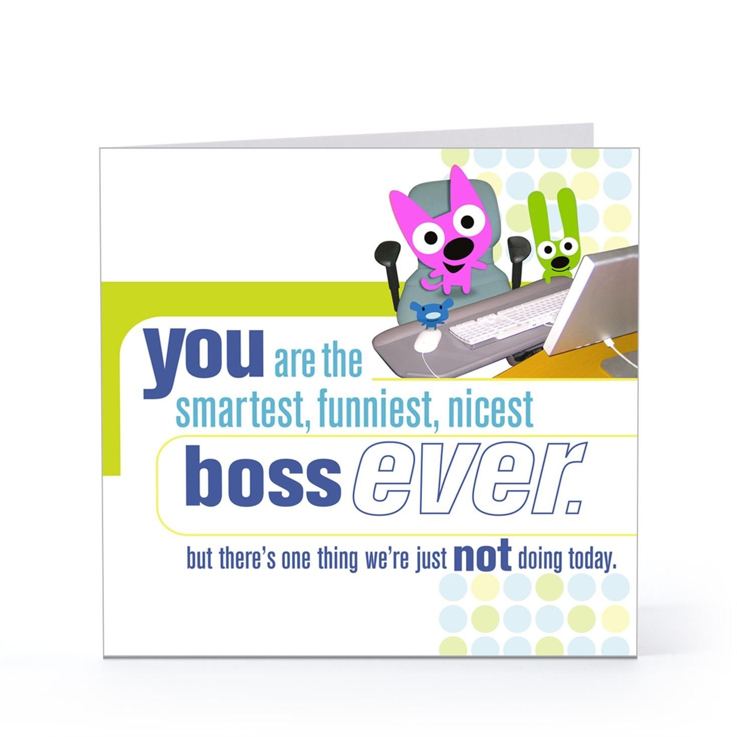 Boss Day Quotes For Facebook | Happy Boss Day Quotes Funny | Boss - Free Printable Boss&amp;#039;s Day Cards