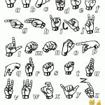 Bossy Learn Sign Language | American Signing |Free | Alphabets   Free Printable American Sign Language Alphabet