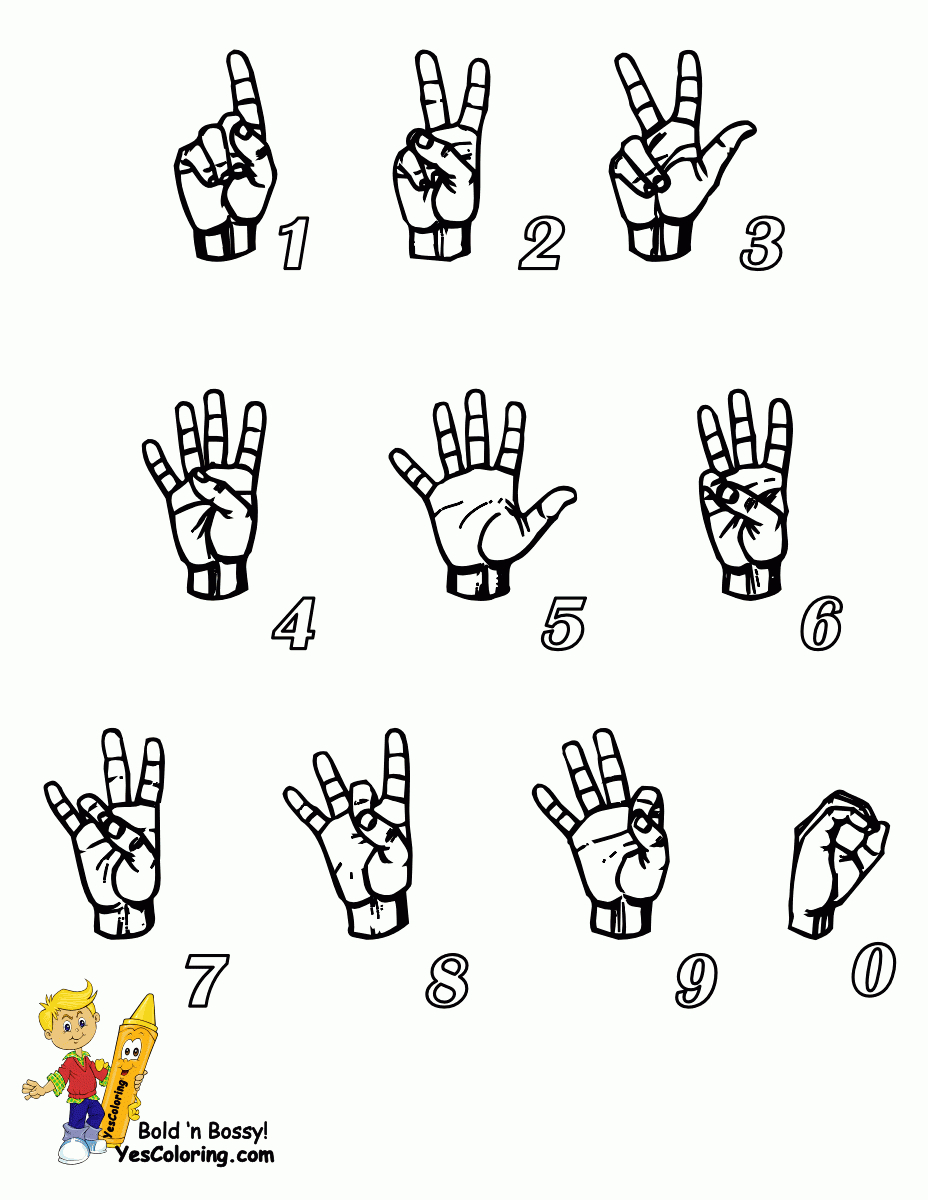 Bossy Learn Sign Language | American Signing |Free | Alphabets - Free Sign Language Printables
