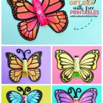 Butterfly Gift With Free Printable.   A Girl And A Glue Gun   Free Printable Butterfly