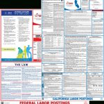 California And Federal Labor Law Poster Set Laminated – Cal/osha   Free Printable Osha Safety Posters