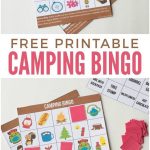 Camping Bingo Free Printable Cards | Free Printables | Camping Bingo   Free Camping Printables
