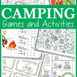 Camping Charades Game For Kids   Free Printable   Growing Play   Free Printable Camping Games