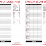 Canasta Score Sheet Free   Canasta Scoring & Melds   Canasta101   Free Printable Pinochle Tallies