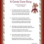 Candy Cane Legend Song   Pdf | Christmas Programs | Candy Cane   Free Printable Christmas Programs
