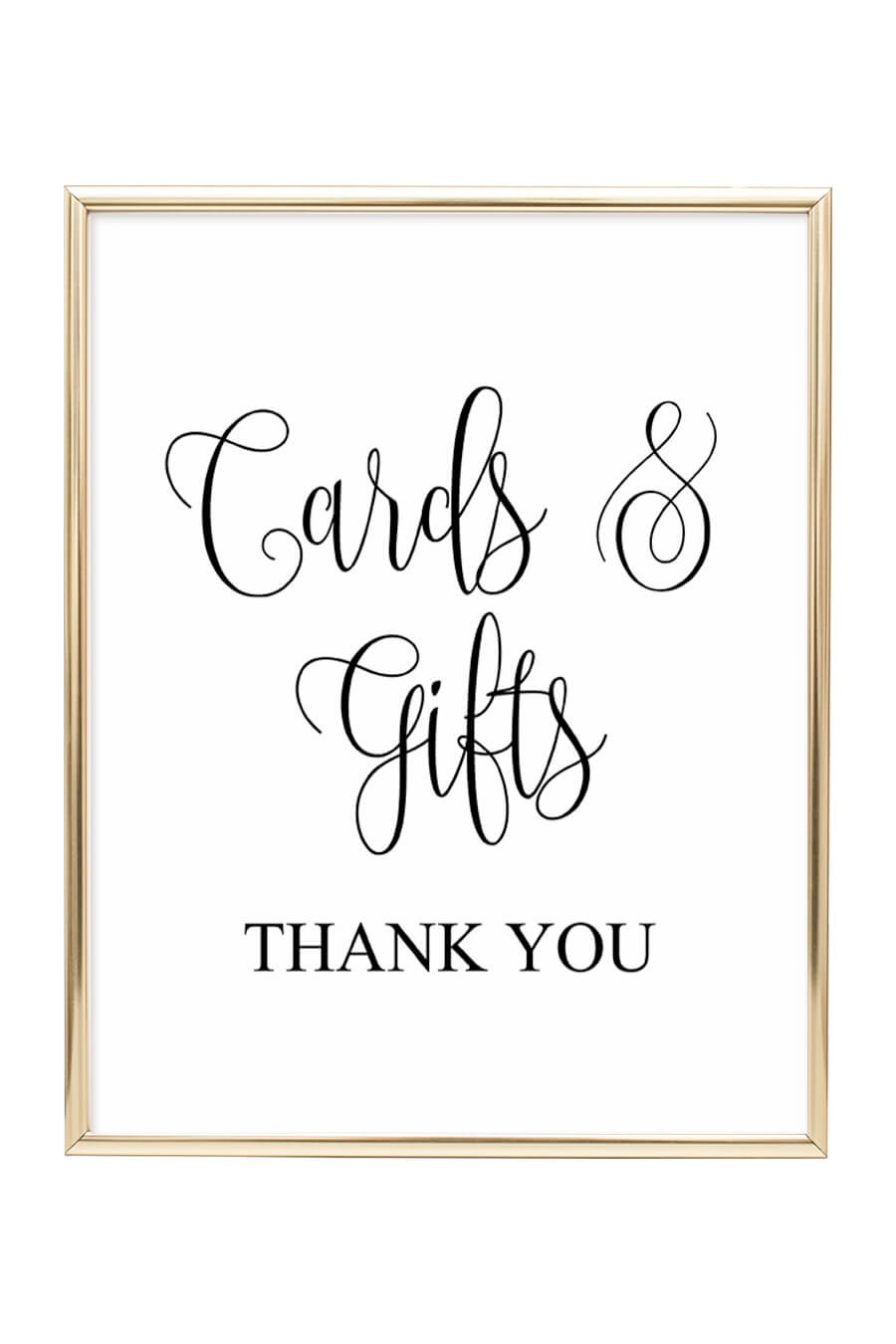 Cards And Gifts Wedding Sign - Chicfetti - Free Printable Cards