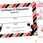 Cheerleading Certificate Cheerleading Awardotpartyprintables   Free Printable Cheerleader Certificates