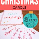 Christ Centered Christmas Carols: Free Printable   Free Printable Christmas Carols Booklet