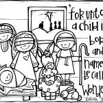 Christian Christmas Activities: Free Nativity Coloring Page From   Free Printable Nativity Story Coloring Pages