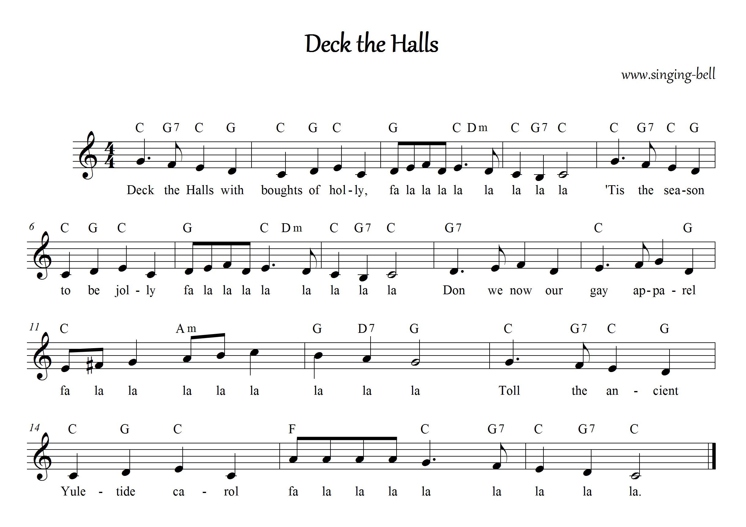 Christmas Carol Sheet Music | 30 Free Scores To Download - Free Christmas Sheet Music For Keyboard Printable