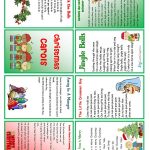 Christmas Carols Minibook Worksheet   Free Esl Printable Worksheets   Free Printable Christmas Carols Booklet