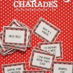 Christmas Charades Game And Free Printable Roundup!   A Girl And A   Free Printable Religious Christmas Games