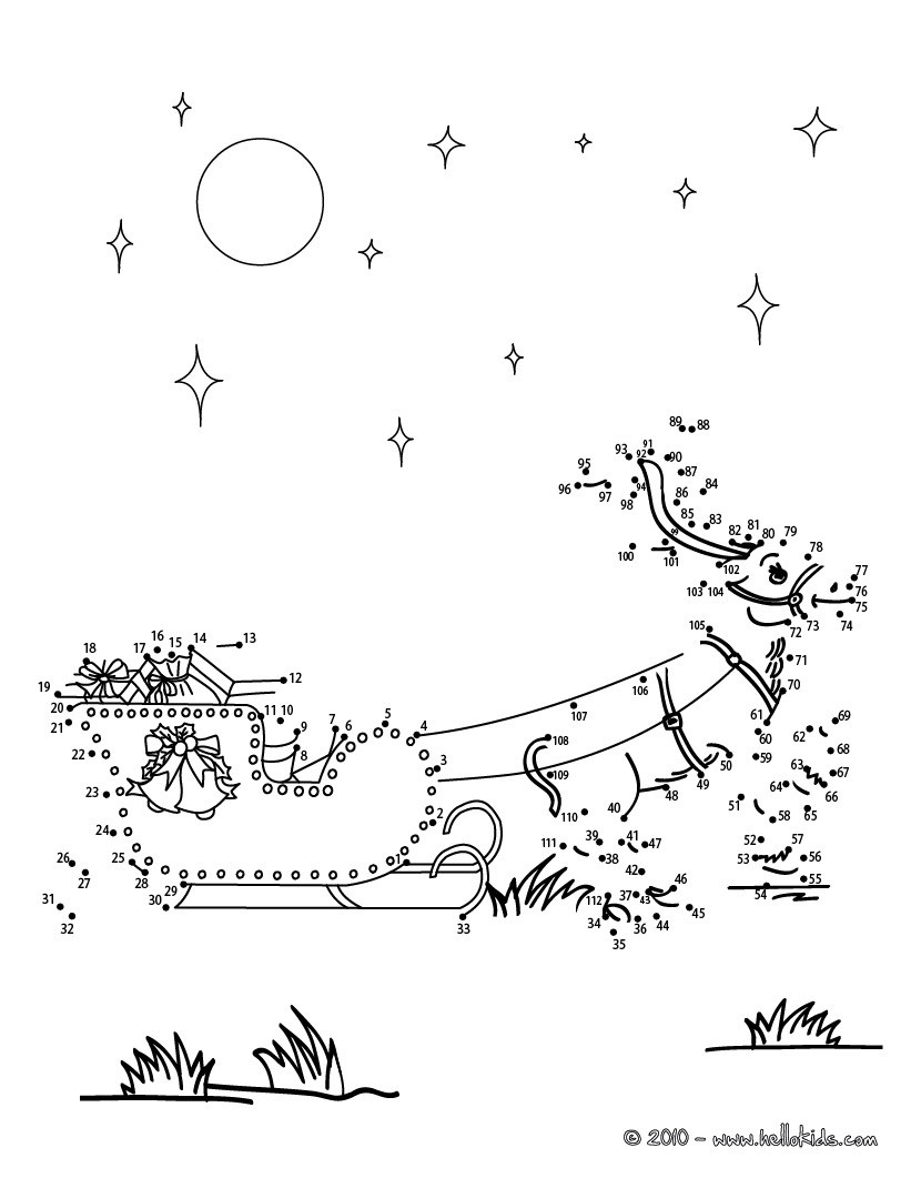 Christmas Dot To Dot - 24 Free Dot To Dot Printable Worksheets For Kids - Free Printable Connect The Dots Christmas Worksheets