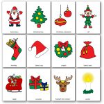 Christmas Flashcards   Free Printable Flashcards To Download   Speak   Free Printable Xmas Cards Download