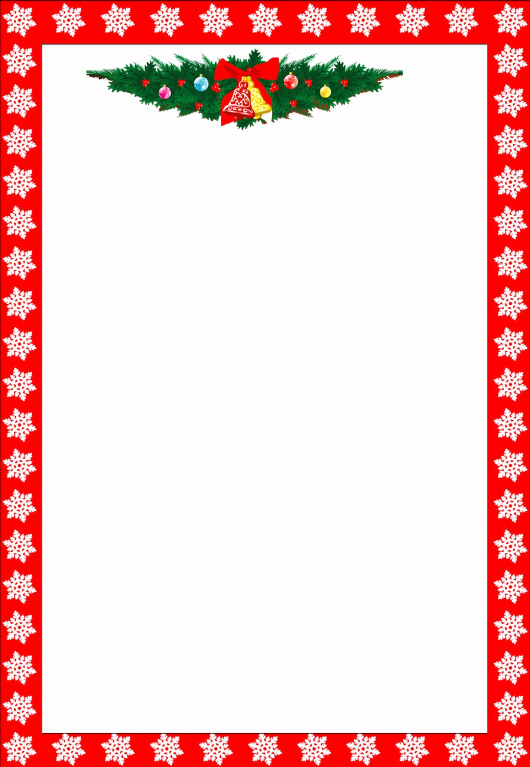 Christmas Letterhead Template Free Free Printable Christmas - Free Printable Christmas Stationery Paper