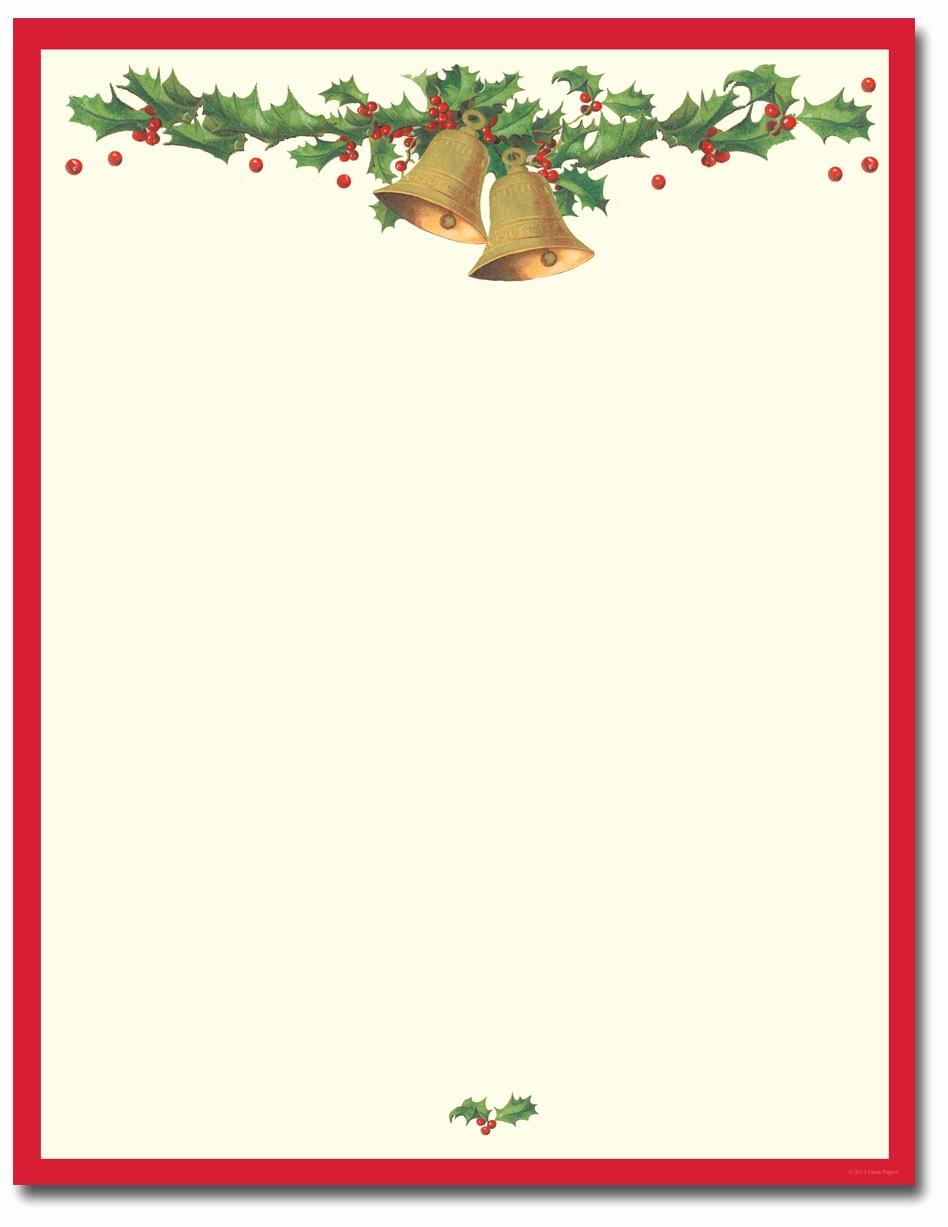Christmas Letterhead Templates Free Printable Christmas Stationery - Free Printable Christmas Stationary Paper