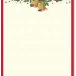 Christmas Letterhead Templates Free Printable Christmas Stationery   Free Printable Christmas Stationery Paper