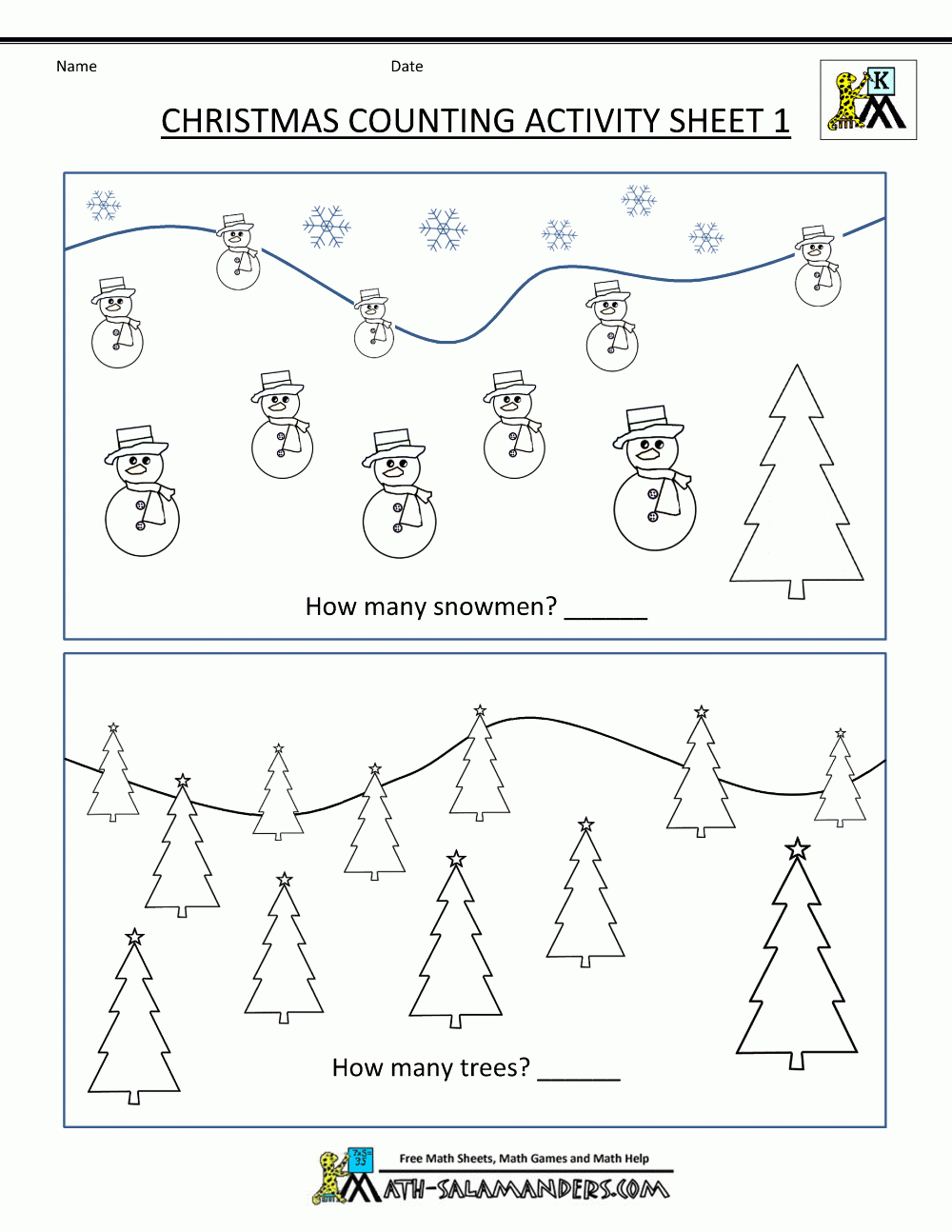 Christmas Maths Worksheets - Free Printable Christmas Maths Worksheets Ks1