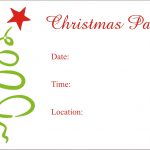 Christmas Party Free Printable Holiday Invitation Personalized Party   Free Online Printable Christmas Party Invitations