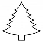 Christmas Tree Outline Printable Animal Clipart | House Clipart   Free Printable Christmas Tree Template