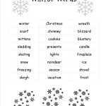 Christmas Worksheets And Printouts   Free Printable Christmas Worksheets For Kids
