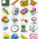 Classroom Object   Free Esl, Efl Worksheets Madeteachers For   Free Printable Picture Dictionary For Kids
