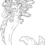 Coloring Book World ~ Printable Mermaid Coloring Pages Free Page   Free Printable Mermaid Coloring Pages For Adults