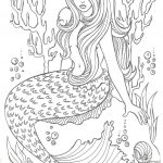 Coloring Book World ~ Printable Mermaid Pictures Real Life Fish   Free Printable Mermaid Coloring Pages For Adults