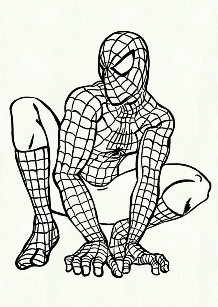 Free Printable Superhero Coloring Pages