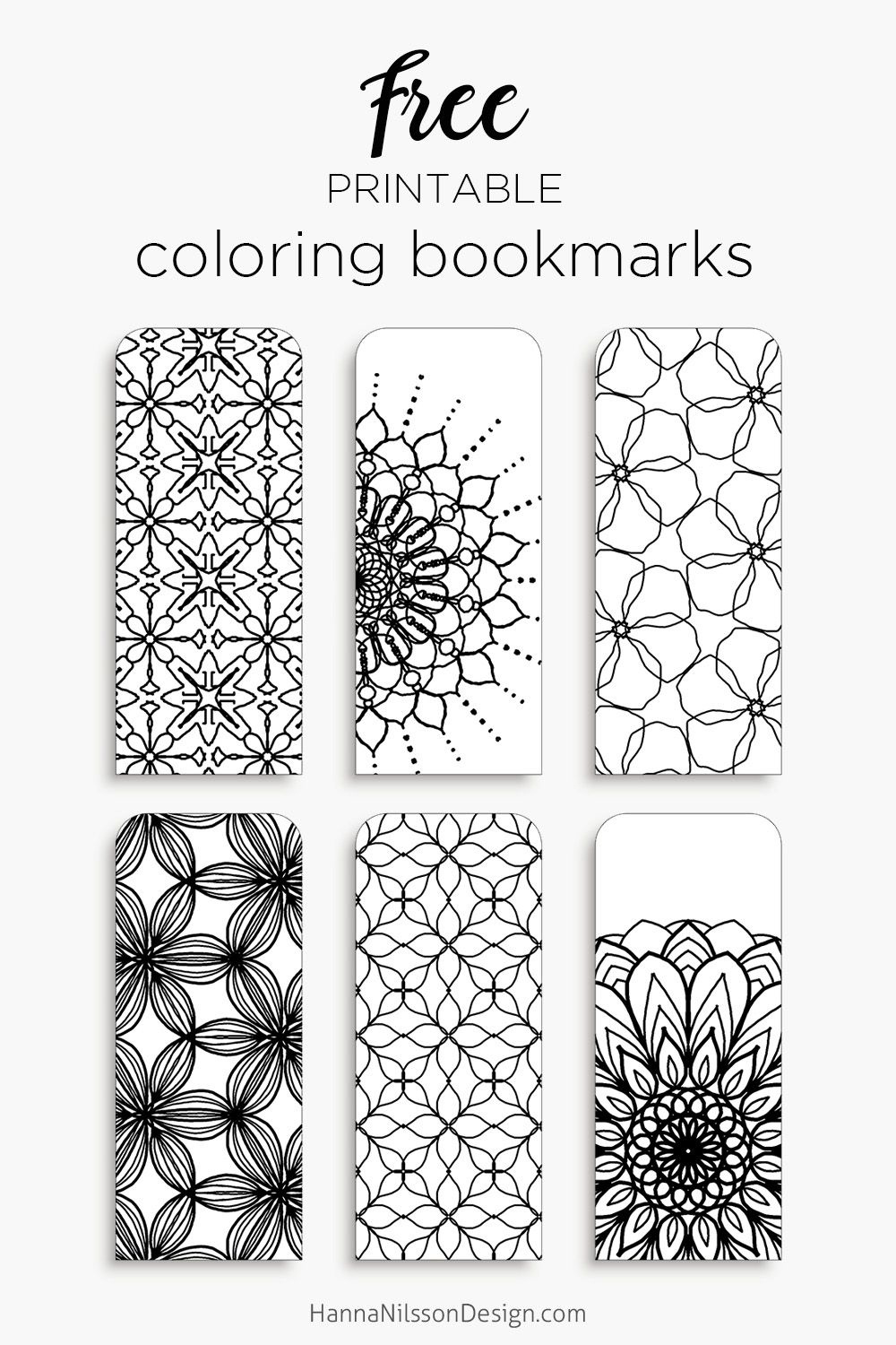 Coloring Bookmarks – Print, Color And Read | Creatief | Kleurplaten - Free Printable Book Marks