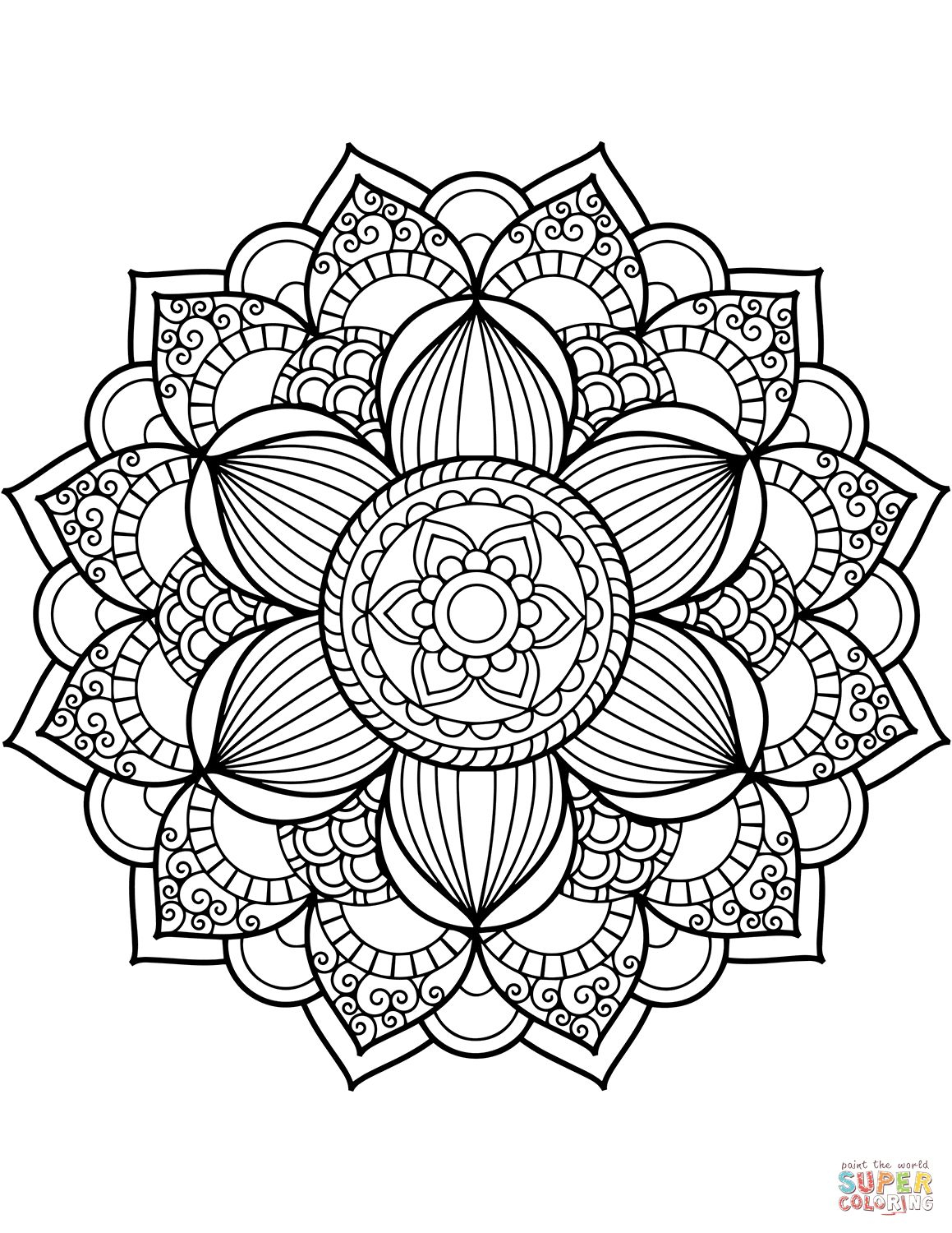 Download Animal Coloring Pages Pdf | Coloring - Animals | Dog Coloring Page - Free Printable Mandalas Pdf ...