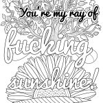 Coloring Ideas : 1840D37706A73E0C394A077851E5964E Focus Free   Free Printable Swear Word Coloring Pages