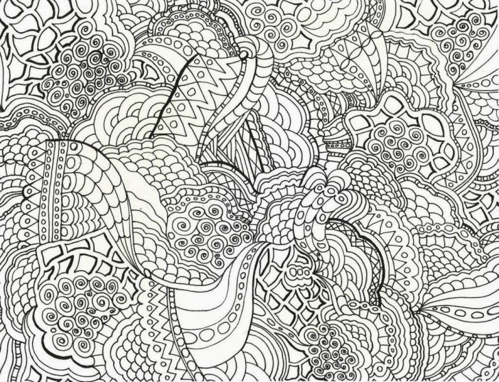 Free Printable Hard Coloring Pages For Adults