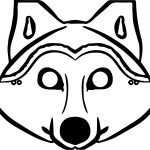 Coloring Ideas : Phenomenal Free Wolf Coloring Pages Printable   Free Printable Wolf Face Mask