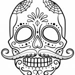 Coloring Page ~ Coloring Pages Free Printable Sugar Skull Food For   Free Printable Sugar Skull Coloring Pages