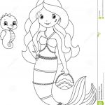 Coloring Page ~ Printable Mermaid Coloring Pages The Little Free   Free Printable Mermaid Coloring Pages For Adults