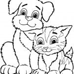 Coloring Sheets Animal Dogs Printable Free For Kids & Boys 8106   Free Printable Animal Coloring Pages