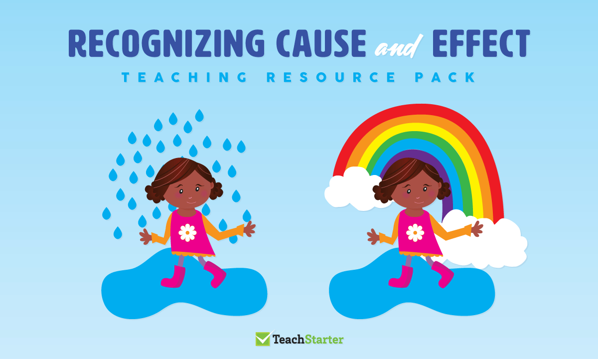 Comprehension Strategy Teaching Resource Pack - Recognizing Cause - Free Printable Cause And Effect Picture Cards