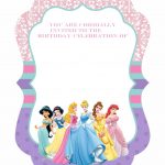 Cool Free Template Free Printable Ornate Disney Princesses   Free Printable Princess Jasmine Invitations