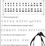 Crack The Code   Penguin Facts   Codebreaker Worksheet | Free   Crack The Code Worksheets Printable Free