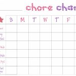 Create A Free Printable Chore Chart | Shop Fresh   Free Printable Chore And Behavior Charts