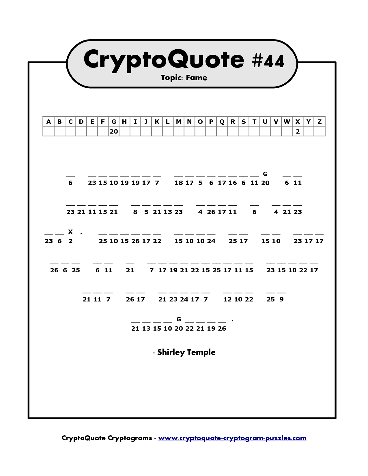 crypto family of letters