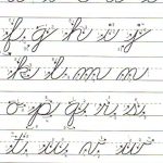 Cursive Handwriting Worksheets Free Printable Cursive Words   Free Printable Cursive Alphabet