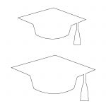 Customize Your Free Printable Mortar Board Template | Graduation   Graduation Cap Template Free Printable