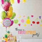 Cute And Colorful Tutti Frutti Birthday Party   Project Nursery   Tutti Frutti Free Printables