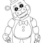 Cute Five Nights At Freddy's Coloring Page | Free Printable Coloring   Five Nights At Freddy's Free Printables