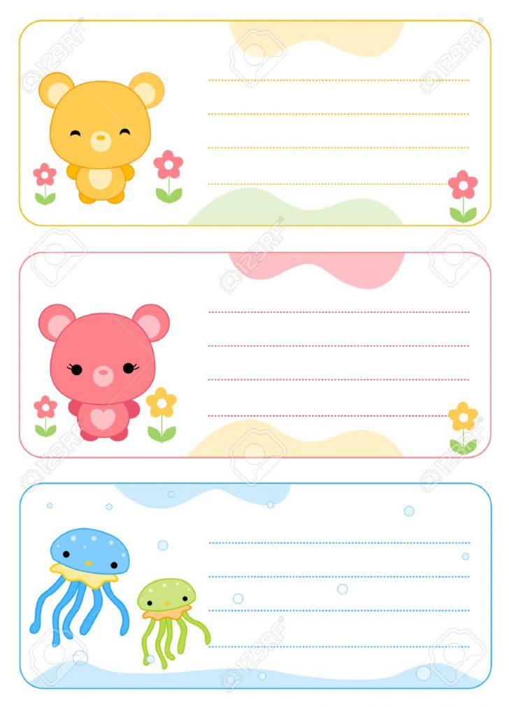 Free Printable Name Labels For Kids