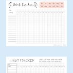 Daily Habit Tracker Free Printables | Best Of Cassiescroggins   Free Printable Habit Tracker