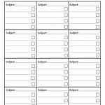 Daily Planners For Students | Daily Assignment Gridhsmommaof4   Free Printable Daily Assignment Sheets