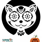 Day Of The Dead Pumpkin Carving Stencils | Mmmm Boo! | Pumpkin   Free Printable Sugar Skull Pumpkin Stencils
